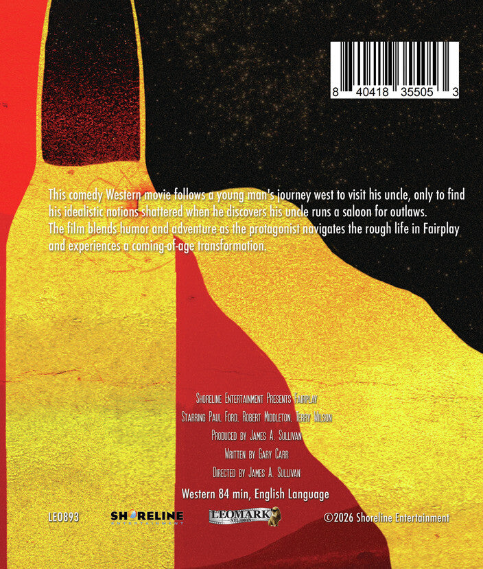 Fairplay [Blu-ray] - Back Panel - 