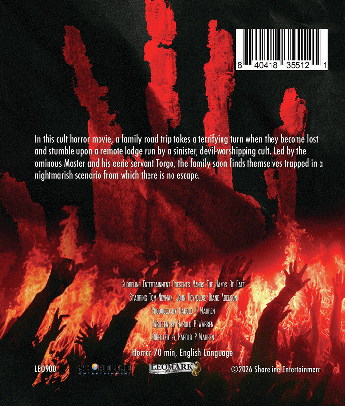 Manos - The Hands of Fate [Blu-ray] - Back Panel - 