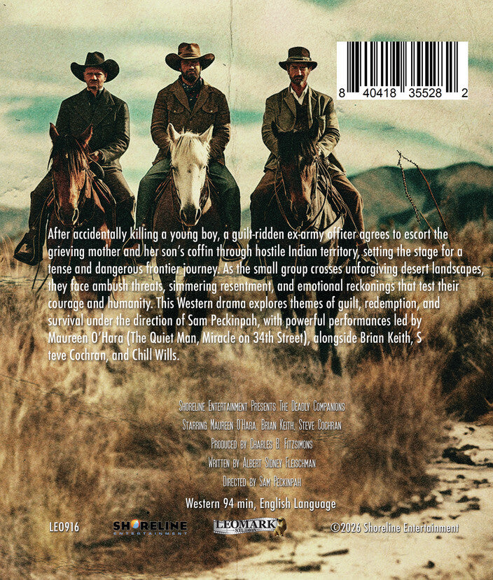 The Deadly Companions [Blu-ray] - Back Panel - 