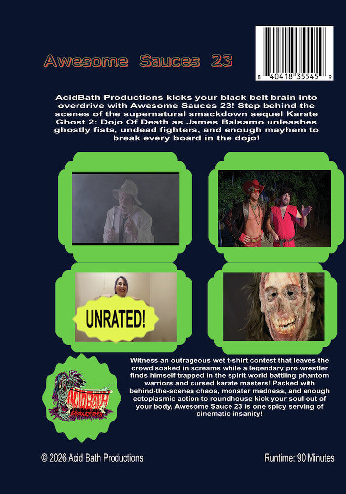 Awesome Sauces 23 - Back Panel - 