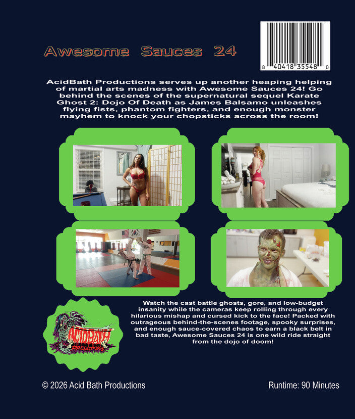Awesome Sauces 24 [Blu-ray] - Back Panel - 