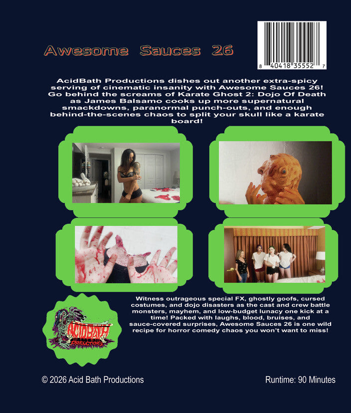 Awesome Sauces 26 [Blu-ray] - Back Panel - 
