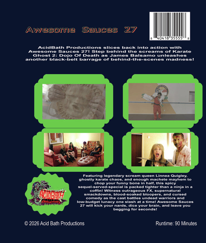 Awesome Sauces 27 [Blu-ray] - Back Panel - 