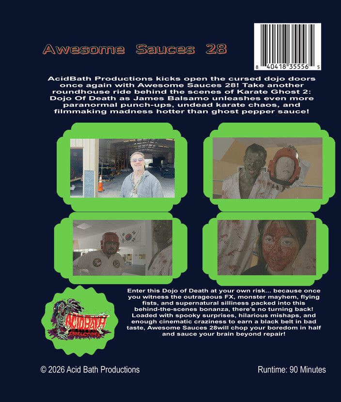 Awesome Sauces 28 [Blu-ray] - Back Panel - 