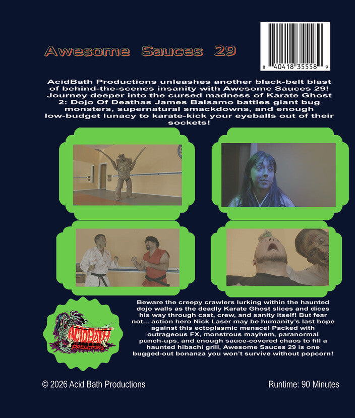 Awesome Sauces 29 [Blu-ray] - Back Panel - 