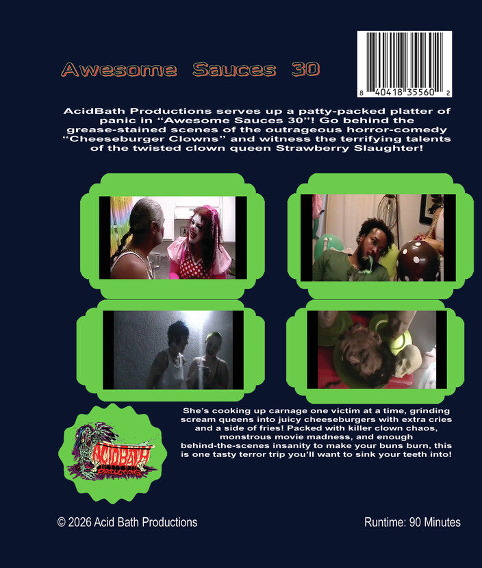 Awesome Sauces 30 [Blu-ray] - Back Panel - 