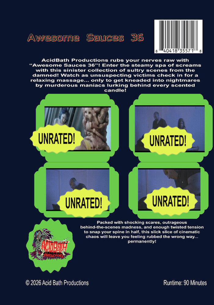 Awesome Sauces 36 - Back Panel - 