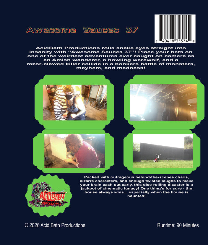 Awesome Sauces 37 [Blu-ray] - Back Panel - 