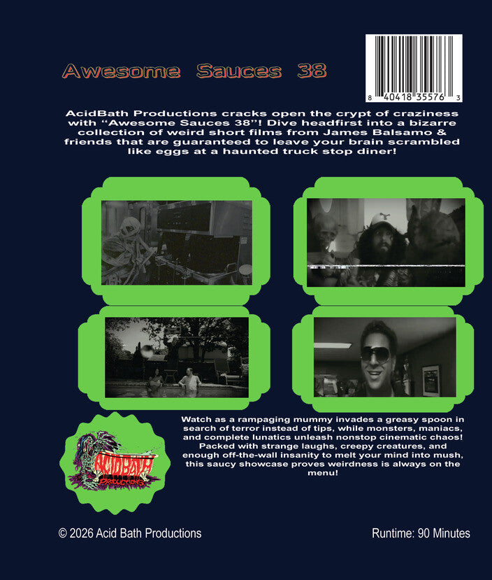Awesome Sauces 38 [Blu-ray] - Back Panel - 
