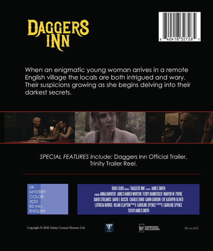 Daggers Inn [Blu-ray] - Back Panel - 
