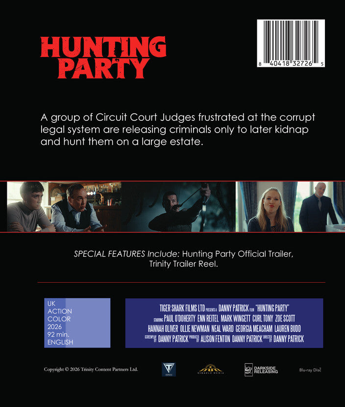 Hunting Party [Blu-ray] - Back Panel - 