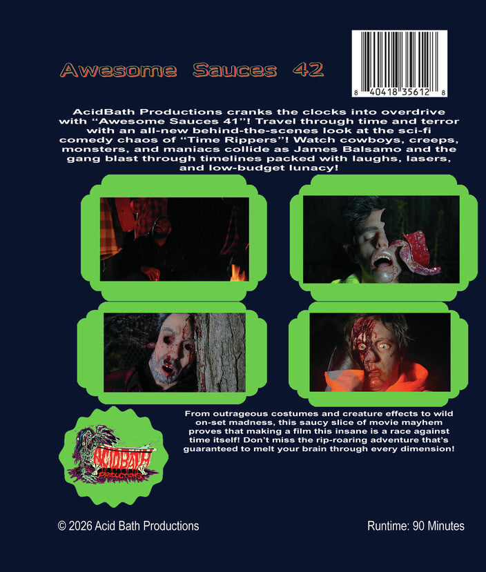 Awesome Sauces 42 [Blu-ray] - Back Panel - 
