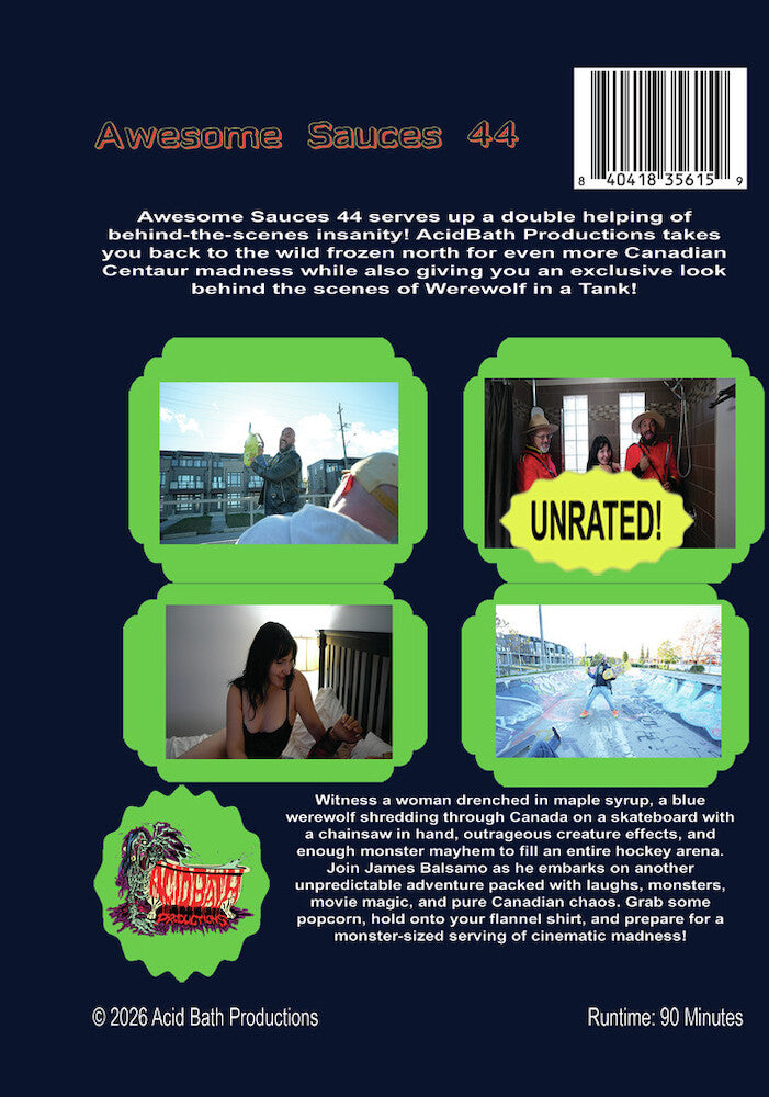 Awesome Sauces 44 - Back Panel - 
