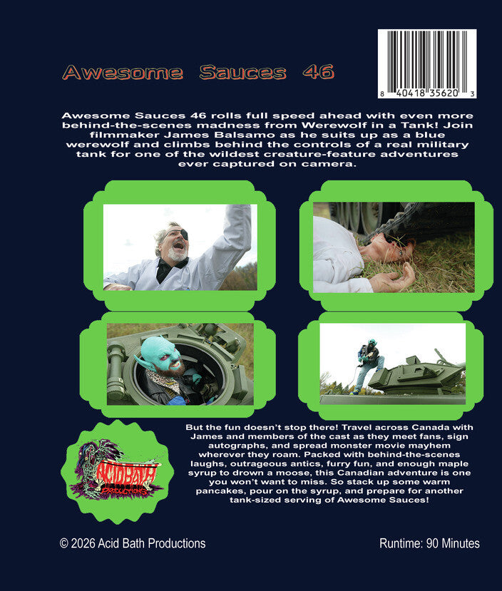 Awesome Sauces 46 [Blu-ray] - Back Panel - 