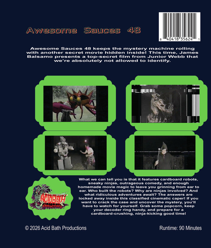 Awesome Sauces 48 [Blu-ray] - Back Panel - 