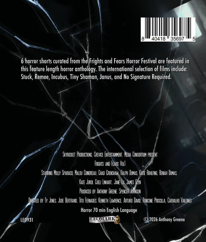 Frights and Fears Vol 1 [Blu-ray] - Back Panel - 