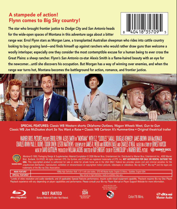 Montana [Blu-ray] - Back Panel - 