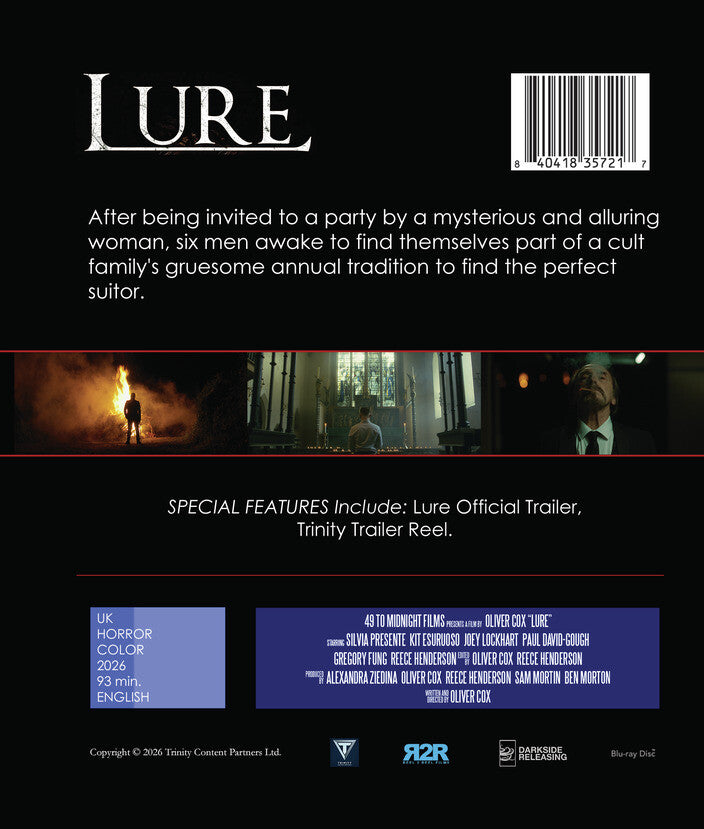 Lure [Blu-ray] - Back Panel - 
