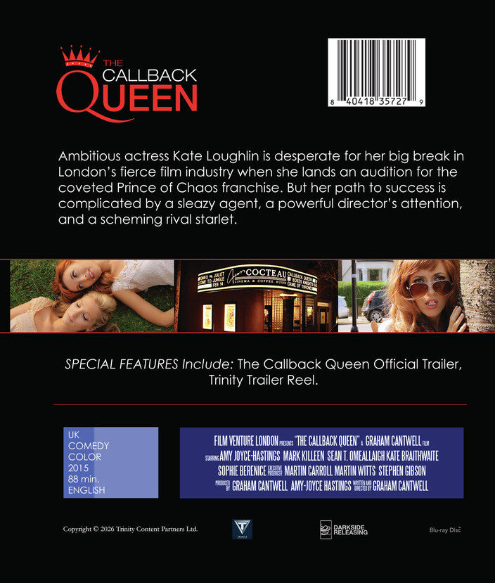The Callback Queen [Blu-ray] - Back Panel - 