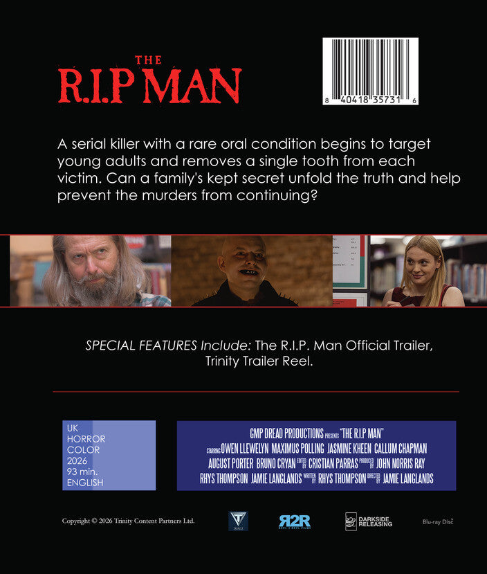 The R.I.P. Man [Blu-ray] - Back Panel - 