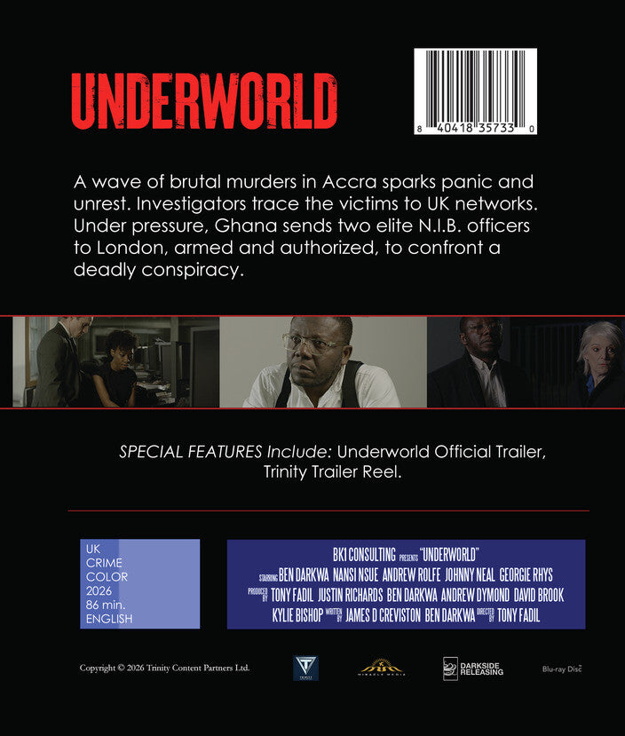 Underworld [Blu-ray] - Back Panel - 