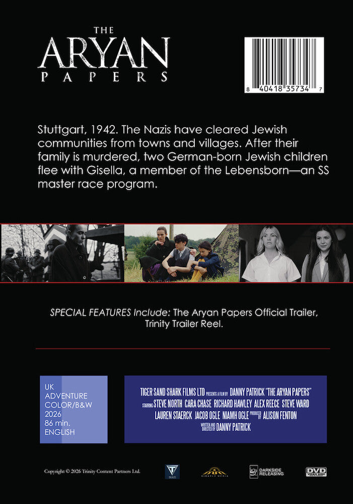 The Aryan Papers - Back Panel - 