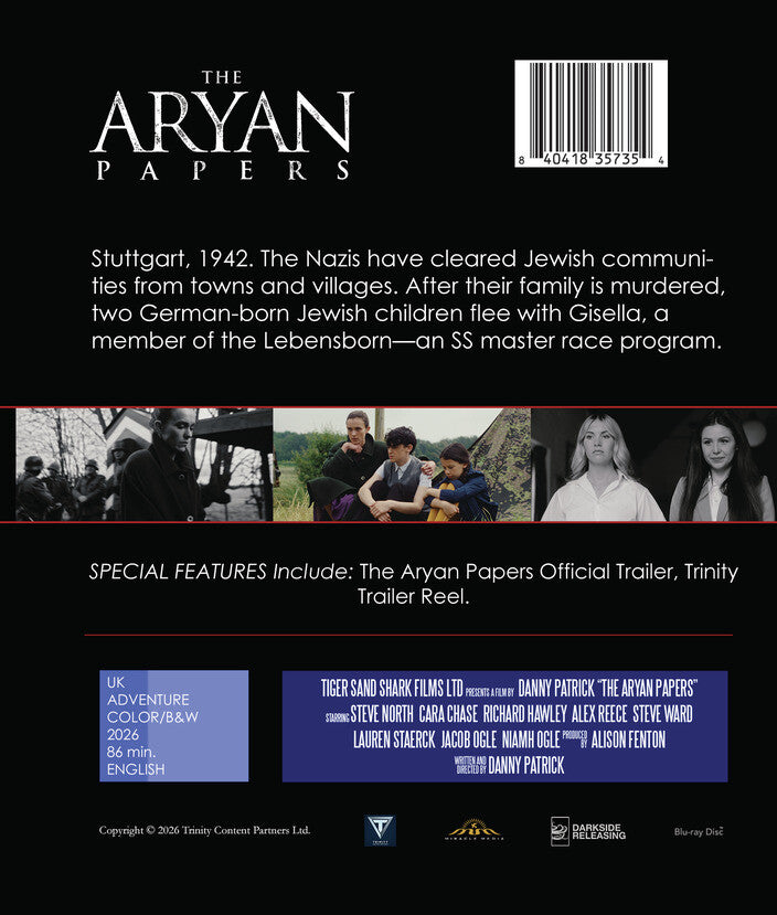 The Aryan Papers [Blu-ray] - Back Panel - 