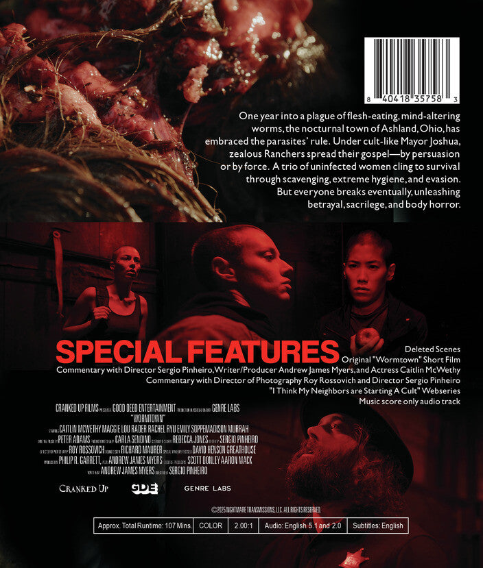 Wormtown [Blu-ray] - Back Panel - 