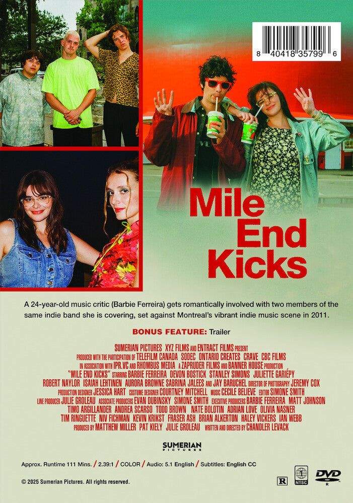 Mile End Kicks - Back Panel - 