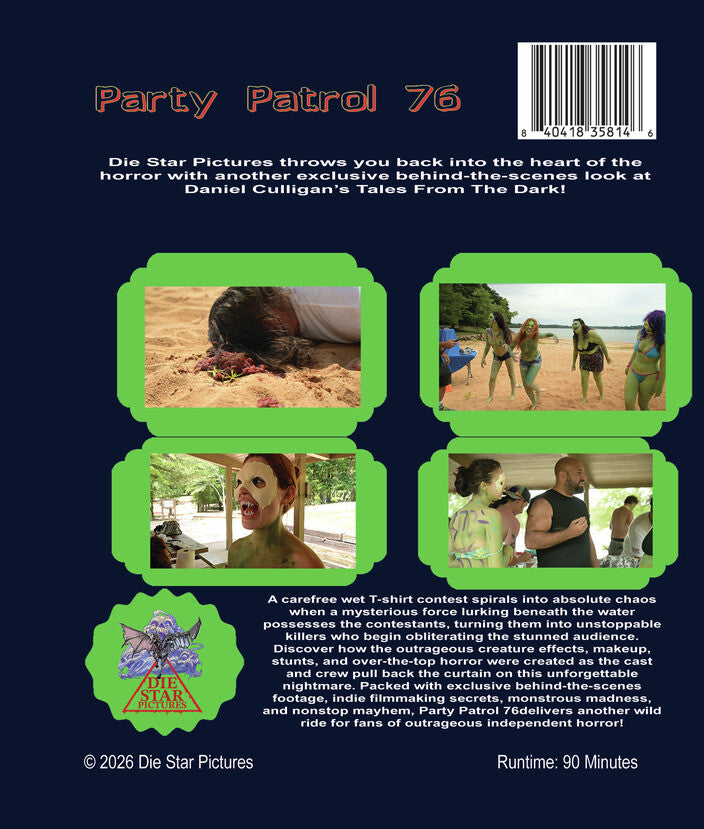 Party Patrol 76 [Blu-ray] - Back Panel - 