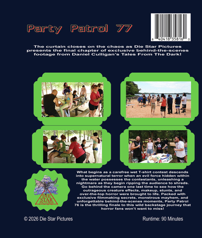 Party Patrol 77 [Blu-ray] - Back Panel - 