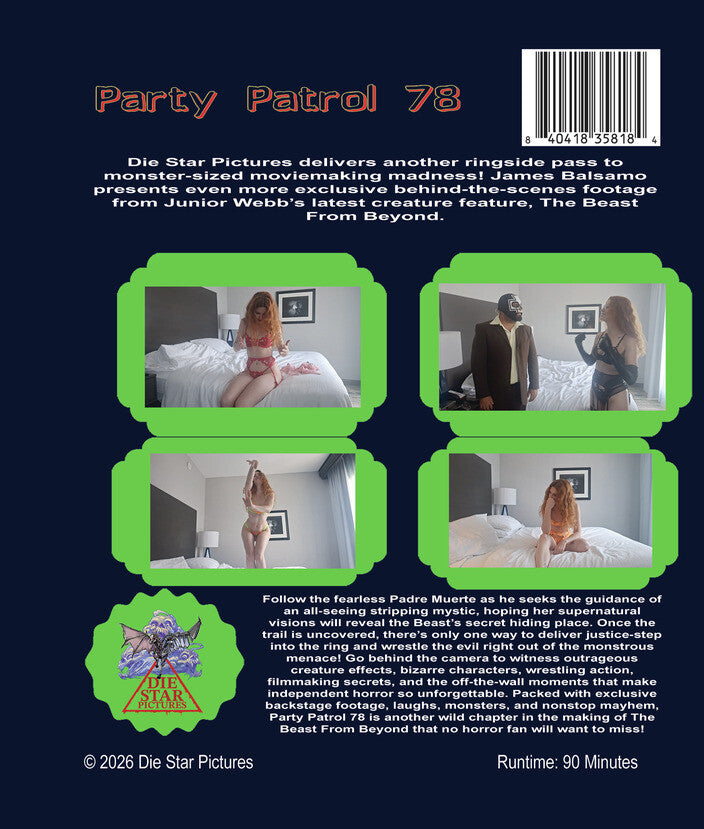 Party Patrol 78 [Blu-ray] - Back Panel - 