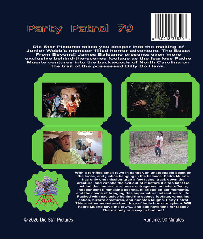 Party Patrol 79 [Blu-ray] - Back Panel - 