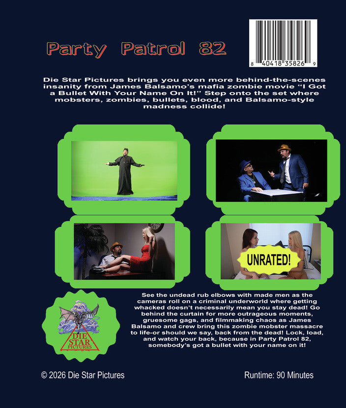 Party Patrol 82 [Blu-ray] - Back Panel - 