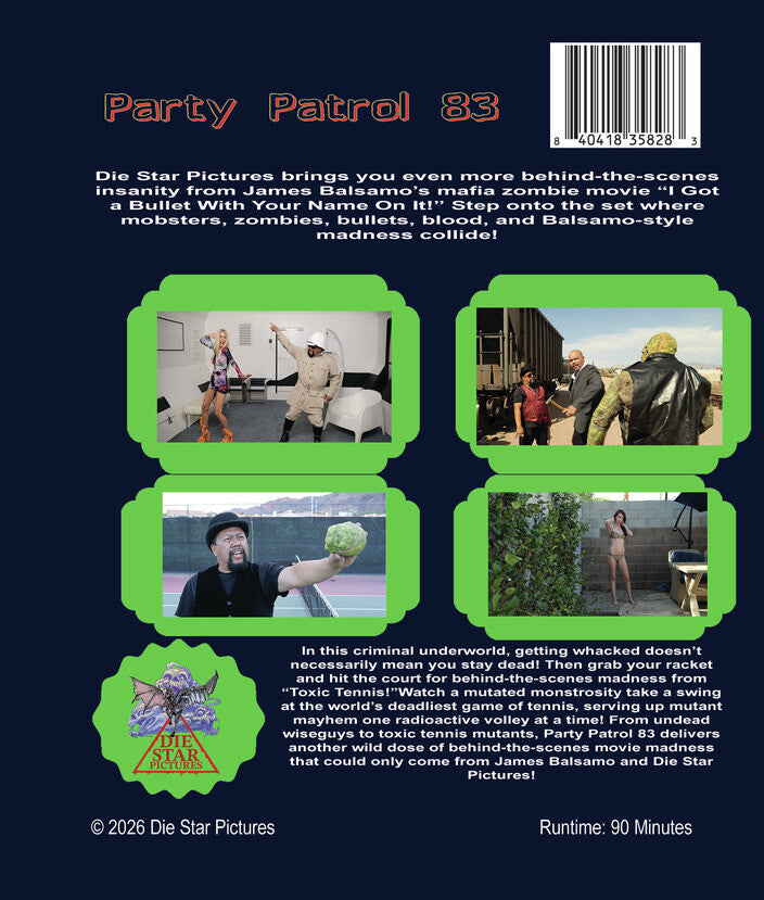 Party Patrol 83 [Blu-ray] - Back Panel - 