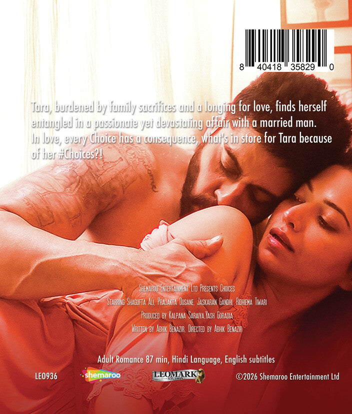 Bollywood After Dark - Choices [Blu-ray] - Back Panel - 