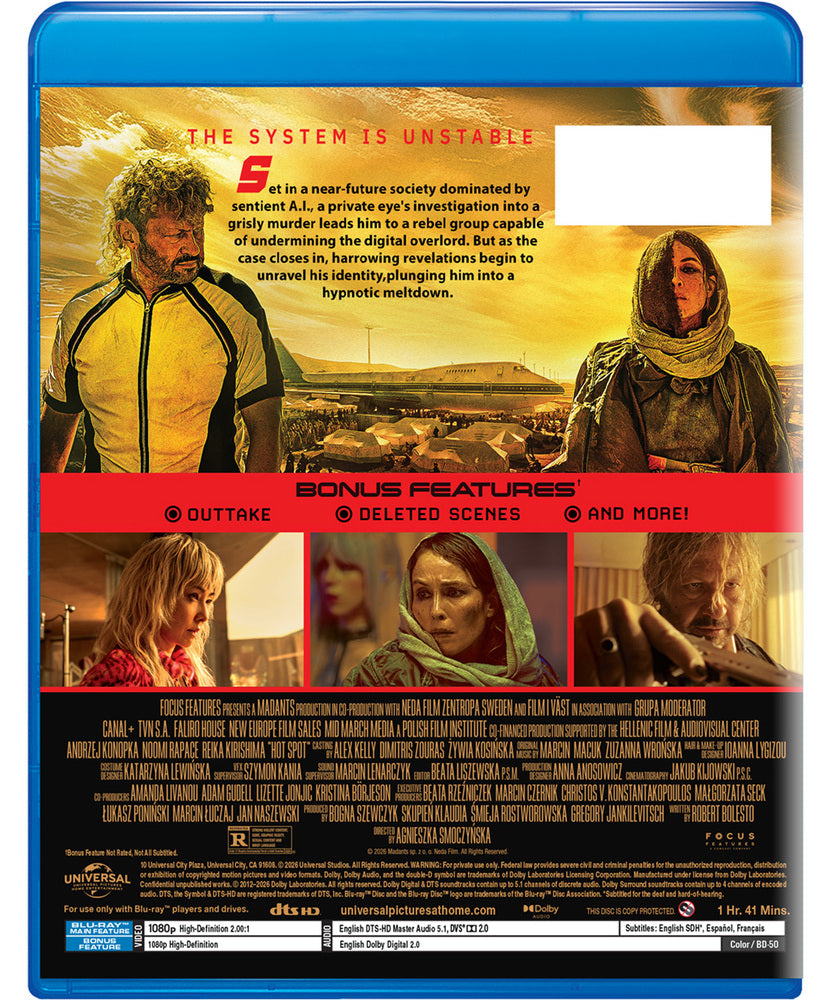 Hot Spot [Blu-ray] - Back Panel - 