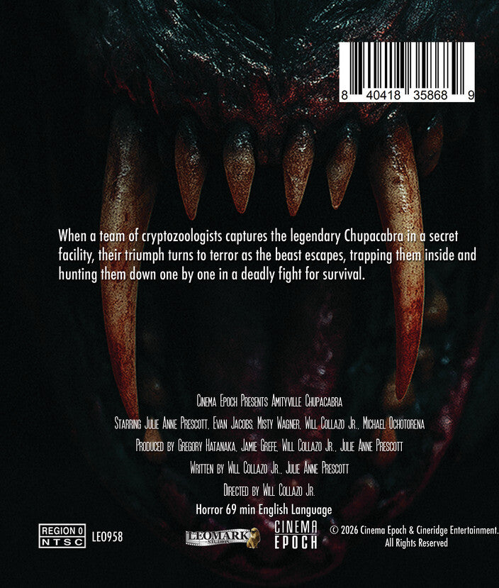 Amityville Chupacabra [Blu-ray] - Back Panel - 