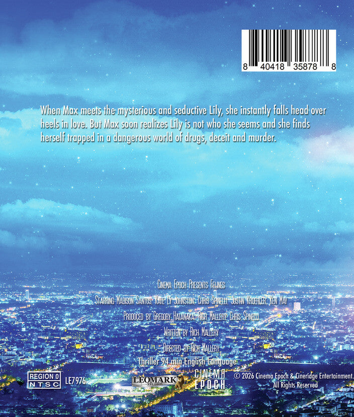 Felines [Blu-ray] - Back Panel - 