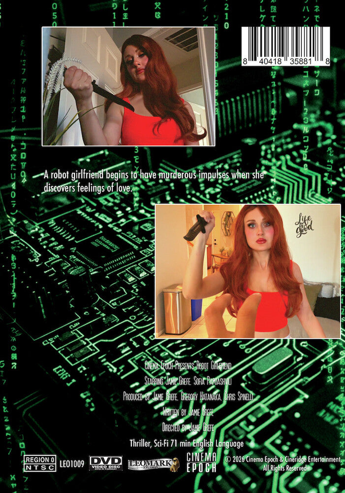 Robot Girlfriend - Back Panel - 