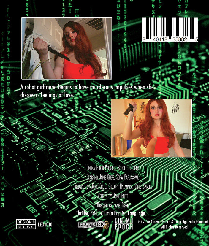 Robot Girlfriend [Blu-ray] - Back Panel - 