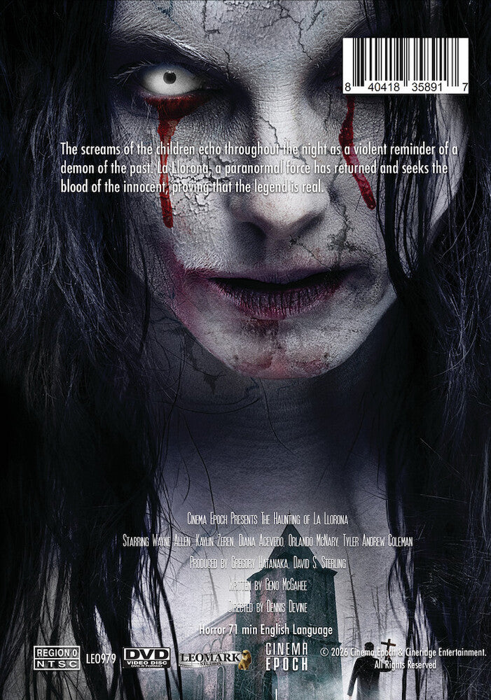 Haunting of La Llorona - Back Panel - 