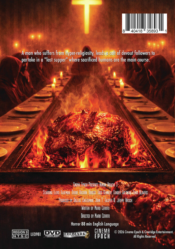 Human Hibachi 3 - Back Panel - 