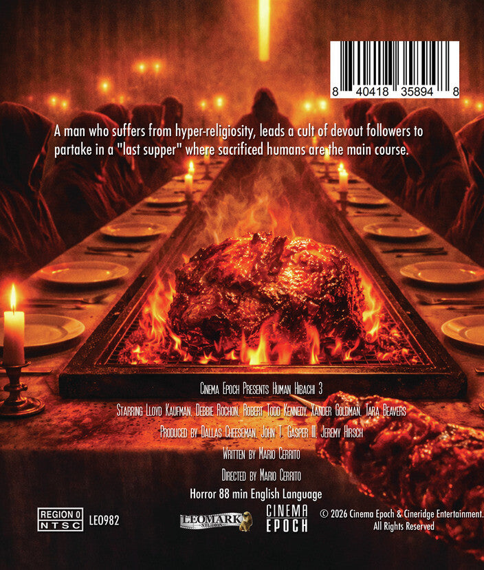 Human Hibachi 3 [Blu-ray] - Back Panel - 