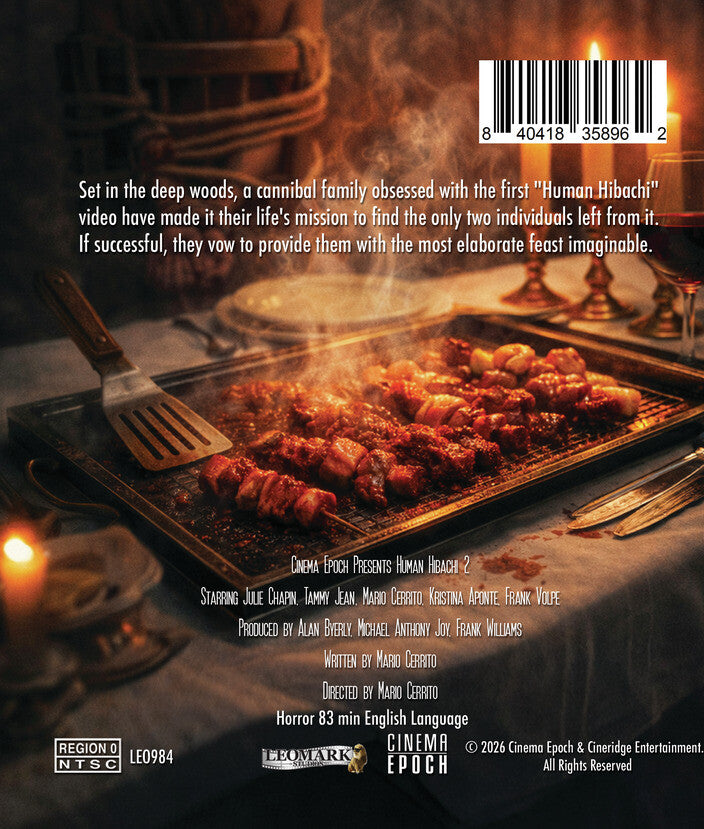 Human Hibachi 2 [Blu-ray] - Back Panel - 
