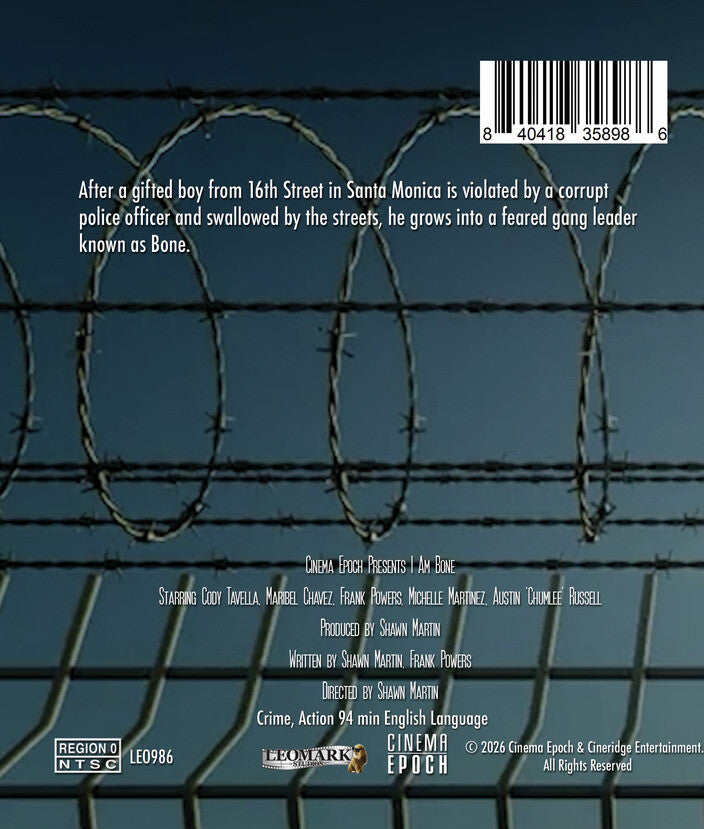 I Am Bone [Blu-ray] - Back Panel - 