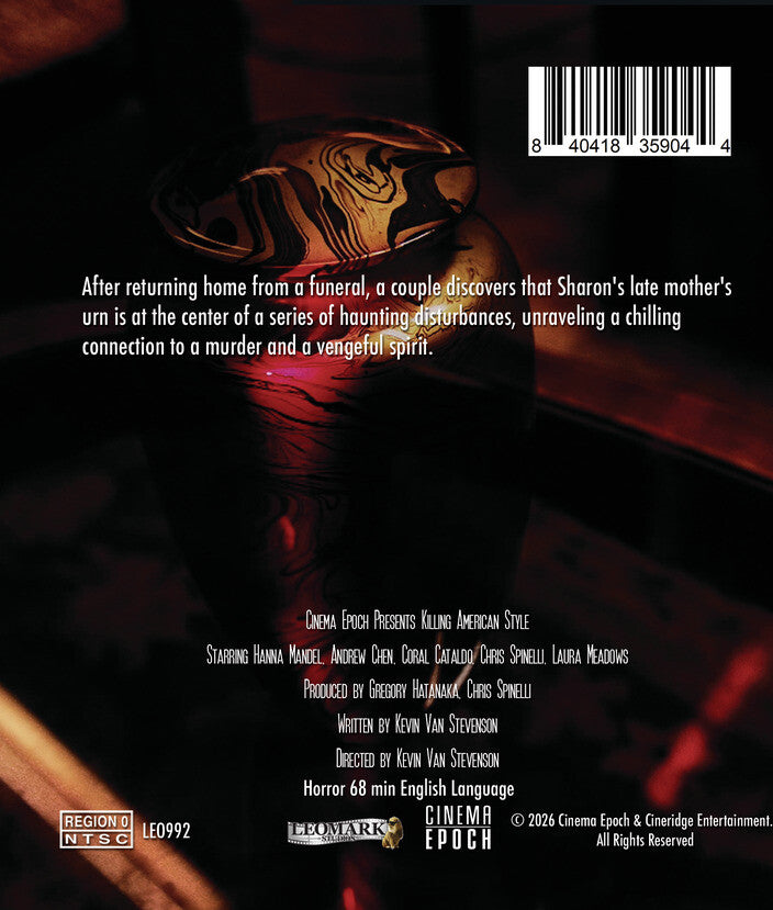 Lady In The Urn [Blu-ray] - Back Panel - 