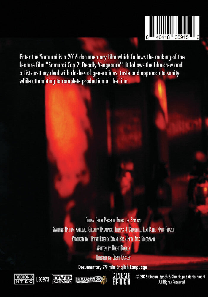 サウダーヂ　dvd Enter the Samurai DVD | Preorder | Movie Zyng