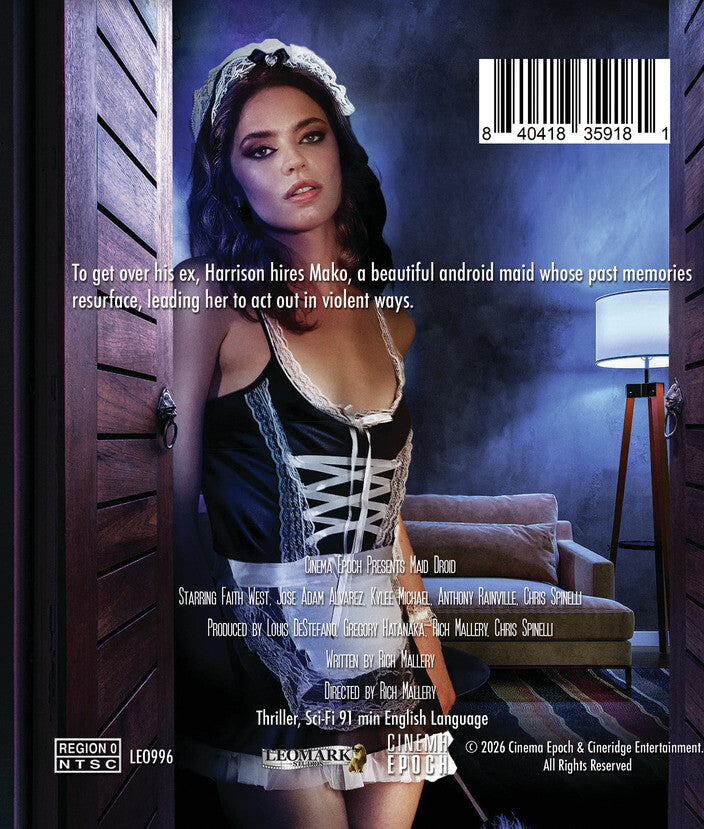 Maid Droid [Blu-ray] - Back Panel - 