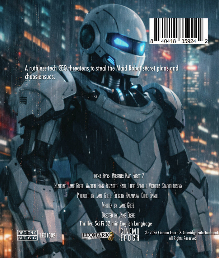 Maid Robot 2 [Blu-ray] - Back Panel - 